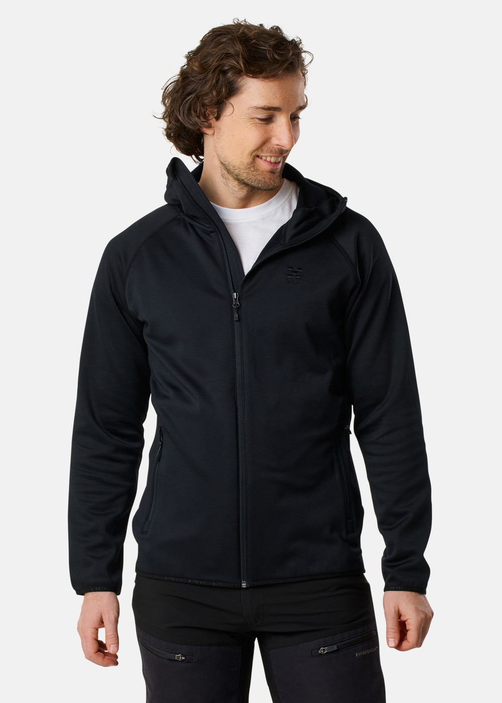 Colorado Stretch Zip Hood Ii, Black, Xs, Hoodies | Herr - Kläder - Tröjor - Hoodies | Padelspecialisterna