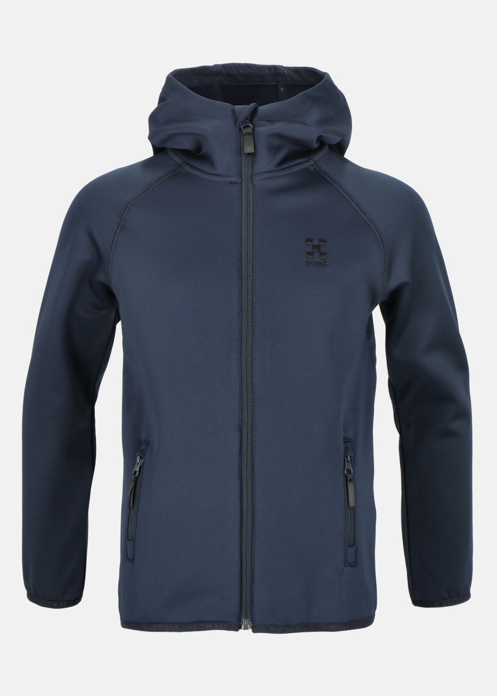 Colorado Stretch Zip Hood Jr Ii, Dk. Navy, 130, Tröjor | Junior - Aktivitet - Outdoorkläder - Tröjor | Padelspecialisterna