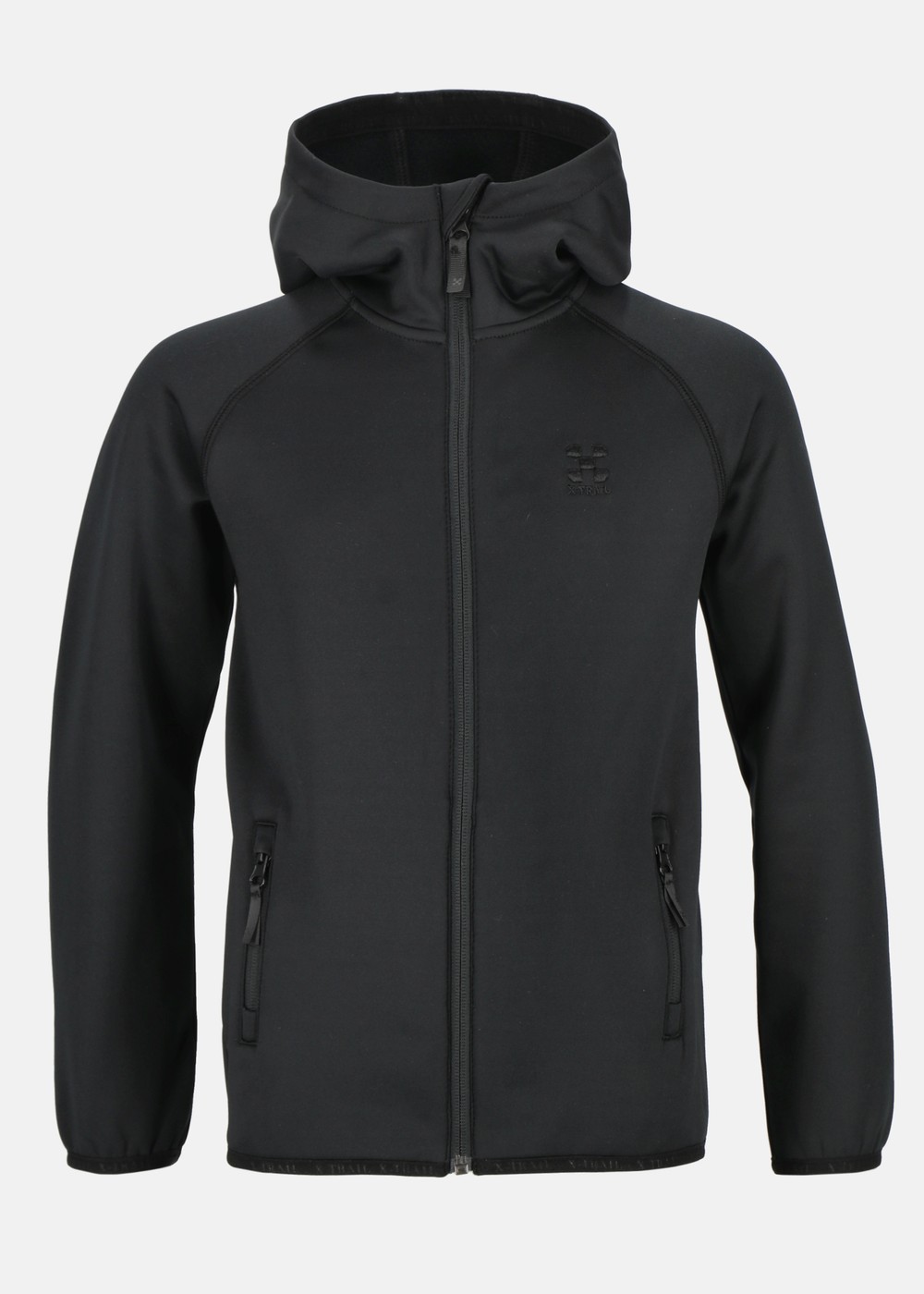 Colorado Stretch Zip Hood Jr Ii, Black, 130, Tröjor | Junior - Aktivitet - Outdoorkläder - Tröjor | Padelspecialisterna