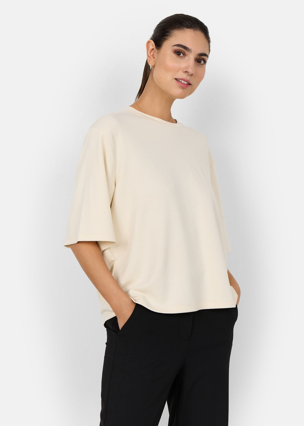 Sc-Banu 231, Cream, S, T-Shirts | Dam - Kläder - T-shirts | Padelspecialisterna