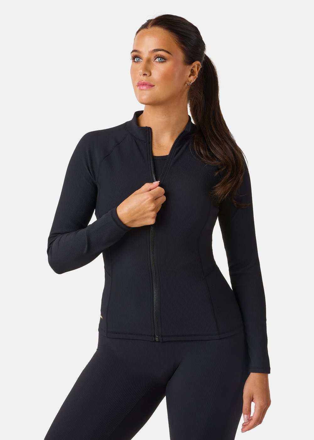 Boston Rib Jacket W, Black, 42, Hoodies | Dam - Kläder - Tröjor - Hoodies | Padelspecialisterna