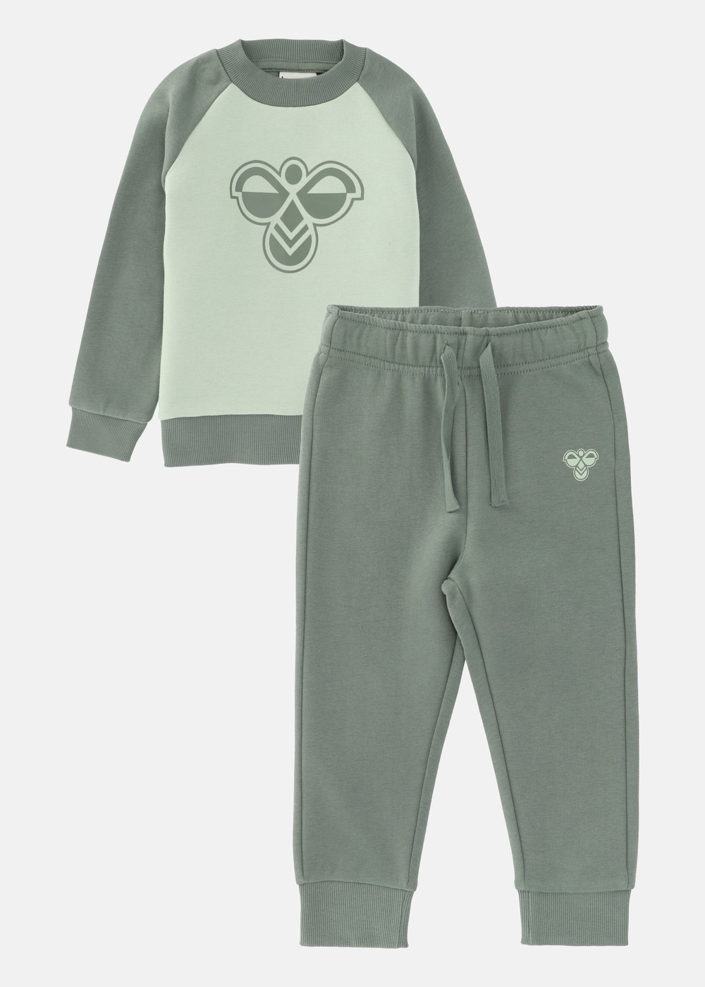 hmlMINI REG BUMBLE SET, LAUREL WREATH, 56, Träningskläder | Junior - Aktivitet - Träningskläder | Padelspecialisterna