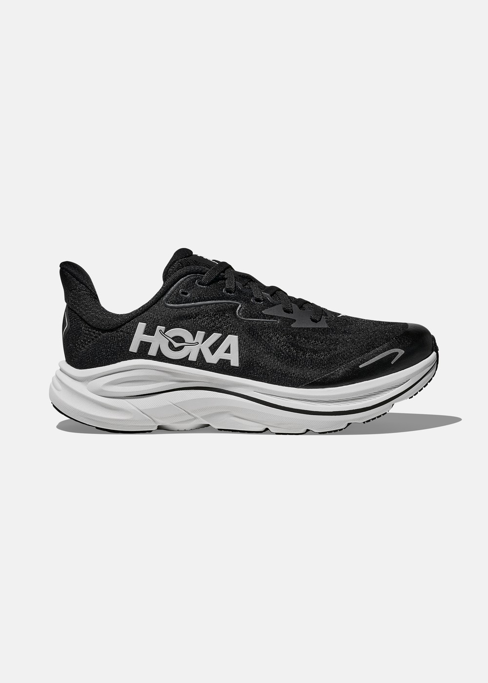 Y Clifton 10 Youth, Black / White, 38 2/3 (Us 5.5), Neutrala Löparskor | Skor - Träningsskor - Löparskor - Neutrala löparskor | Padelspecialisterna
