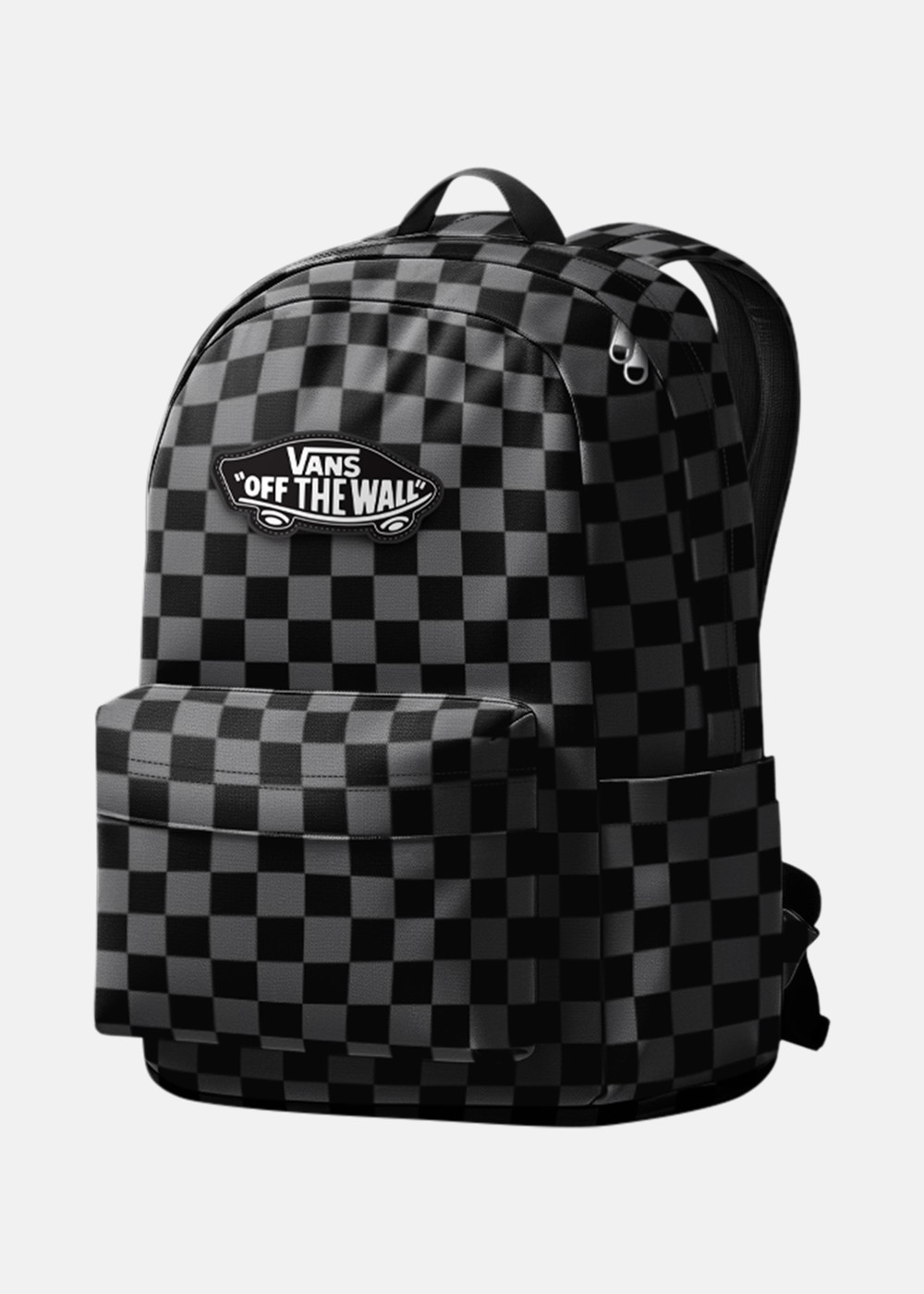 Old Skool Grom Check Backpack, Black/Charcoal, Onesize, Skolväskor | Väskor - Skolväskor | Padelspecialisterna