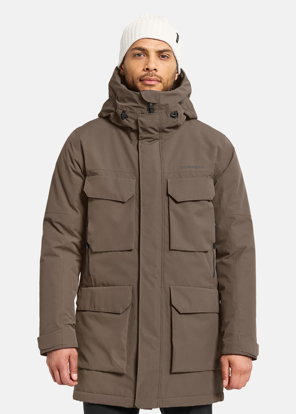 DREW USX PARKA 8, Mocha Brown, 2XL, Vinterjackor | Herr - Kläder - Jackor - Vinterjackor | Padelspecialisterna