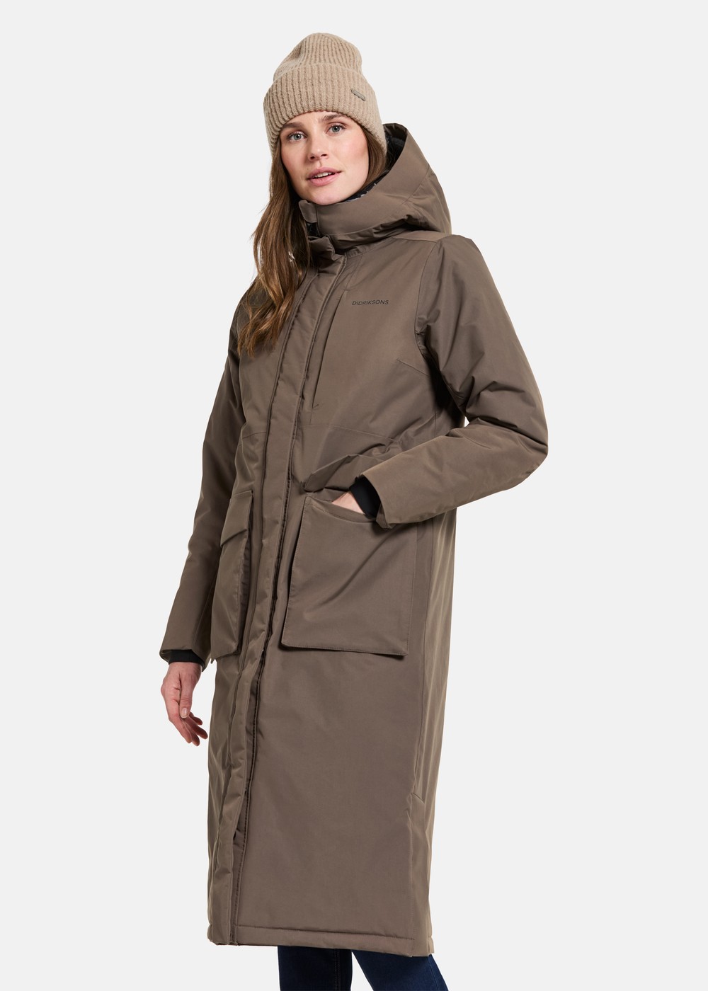LEYA WNS PARKA L 4, Mocha Brown, 42, Höstjackor | Dam - Kläder - Jackor - Höstjackor | Padelspecialisterna