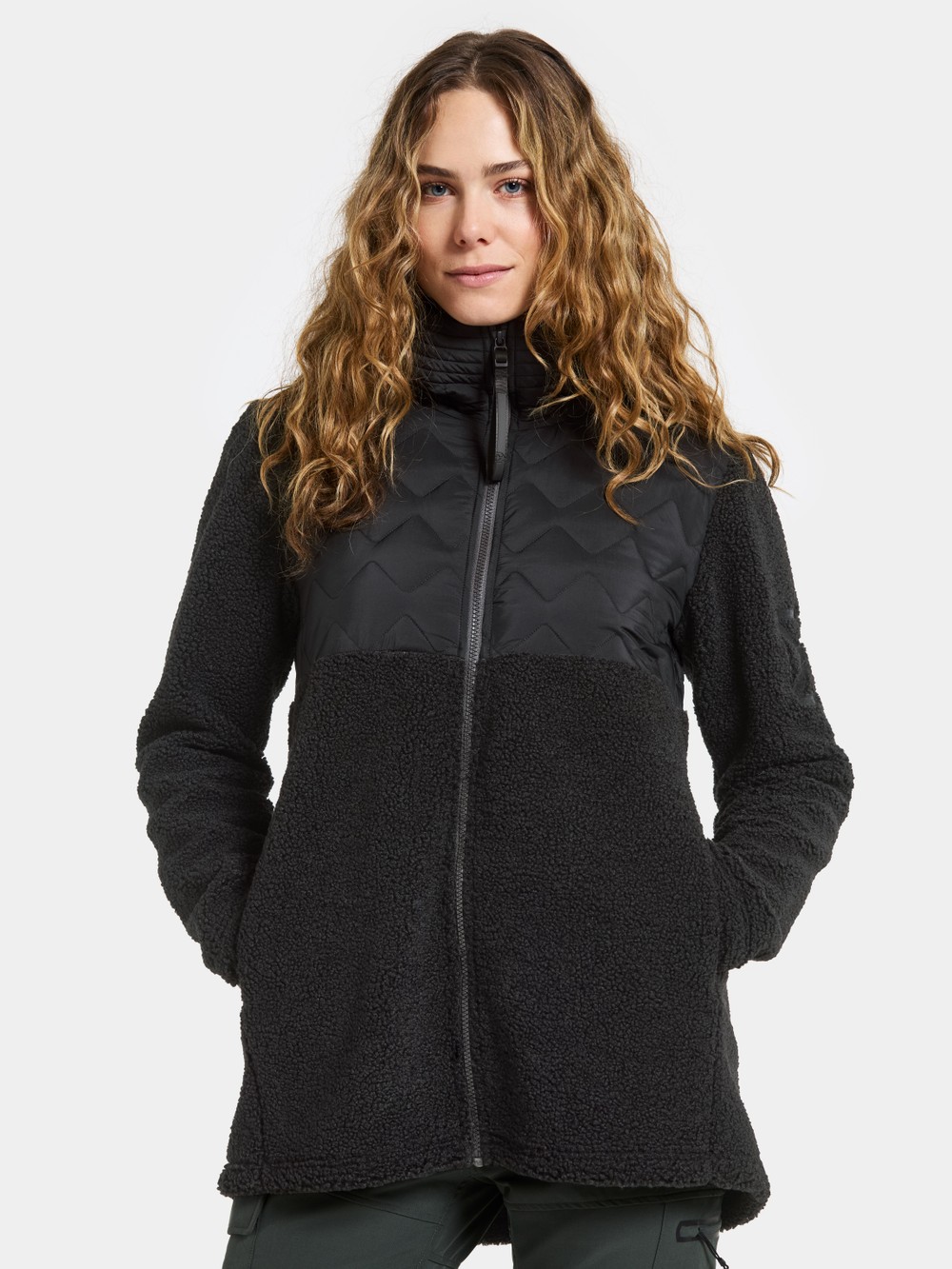 BIBI WNS FULLZIP 2, BLACK, 36, Tröjor | Dam - Aktivitet - Outdoorkläder - Tröjor | Padelspecialisterna