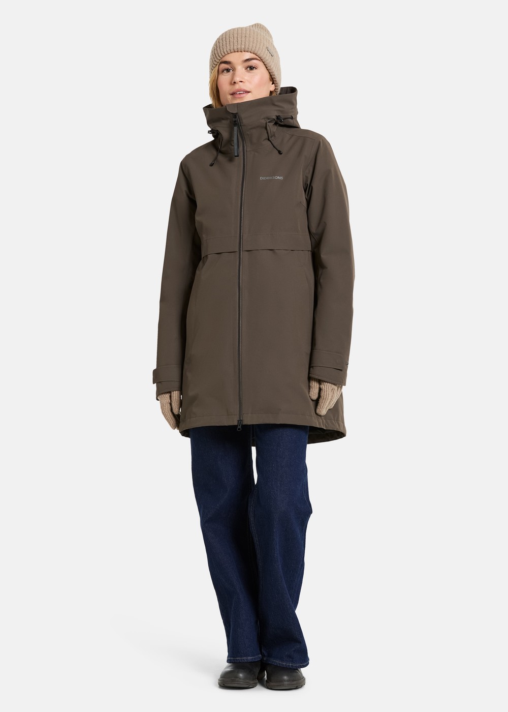 HELLE WNS PARKA 6, Mocha Brown, 34, Vårjackor | Dam - Kläder - Jackor - Vårjackor | Padelspecialisterna
