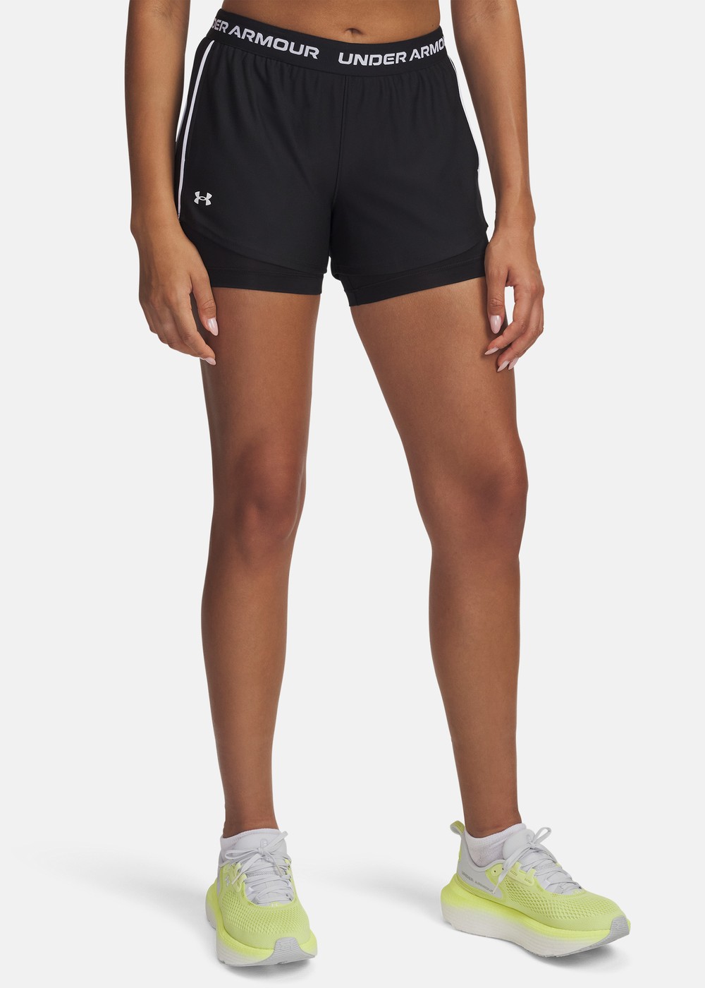 Tech Play Up 2in1 Shorts, BLACK, XS, Träningsshorts | Dam - Aktivitet - Träningskläder - Träningsshorts | Padelspecialisterna