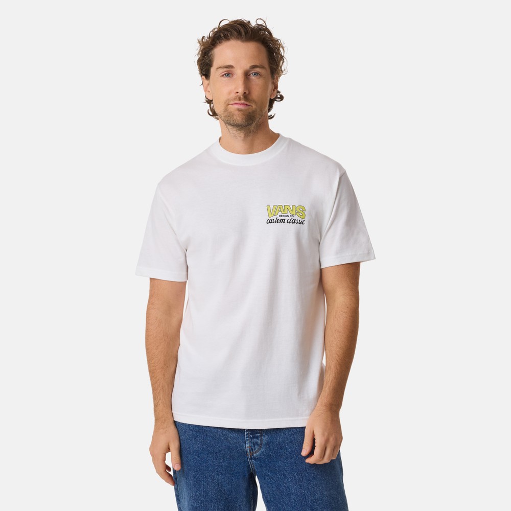 Shop Front Ss, White/Sunny Yellow, 2xl, T-Shirts | Herr - Kläder - T-shirts | Padelspecialisterna