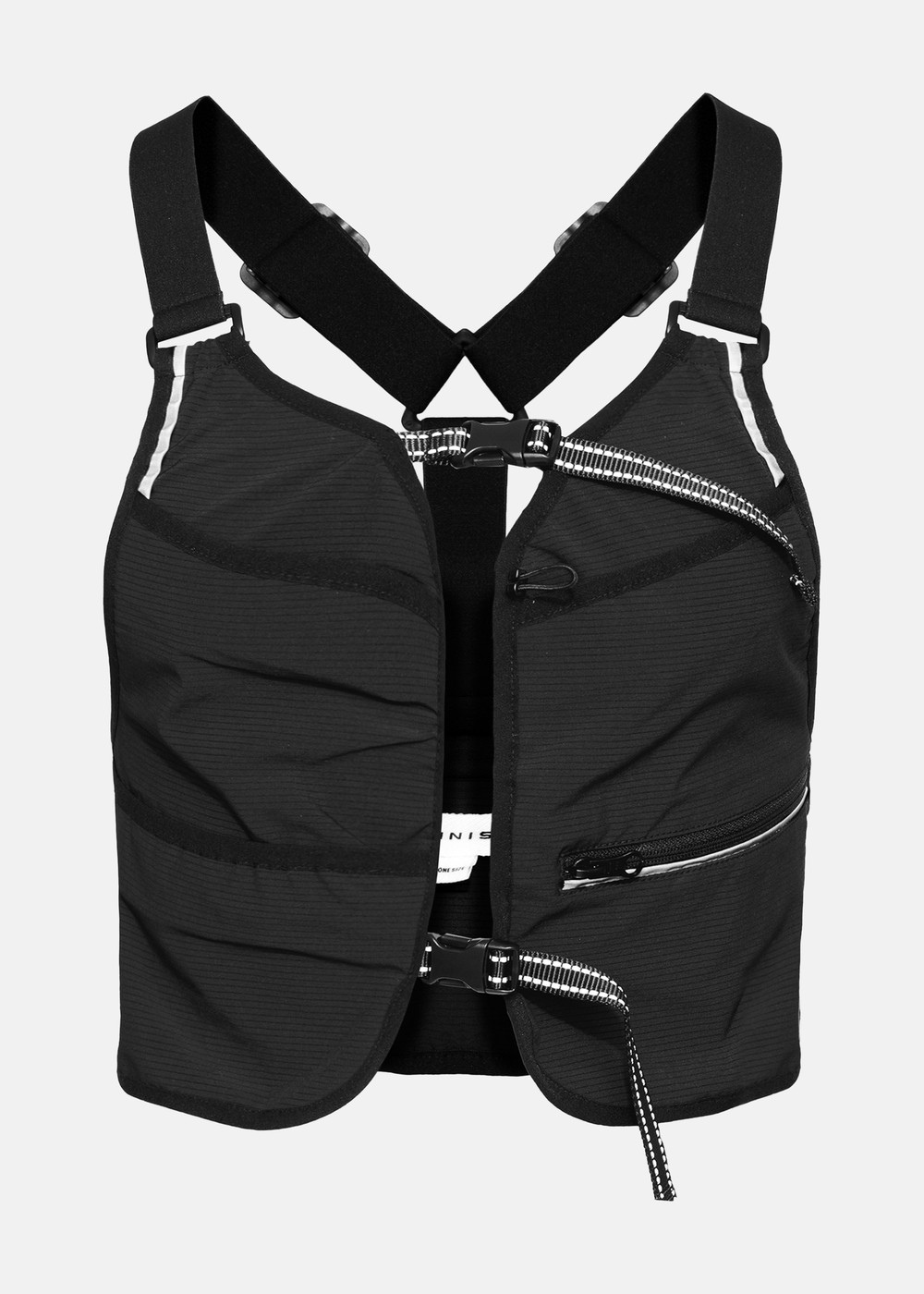 Glowy Running Vest, BLACK, ONESIZE, Cykeltillbehör | Sport & aktivitet - Sporter - Cykel - Cykeltillbehör | Padelspecialisterna