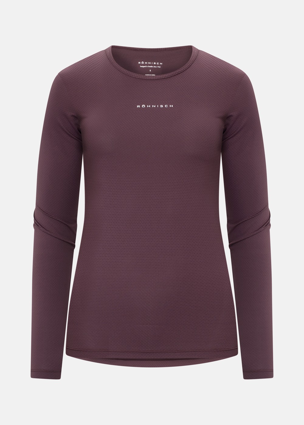 Jacquard Ls Top, Huckleberry, S, Träningströjor | Dam - Kläder - Tröjor - Träningströjor | Padelspecialisterna