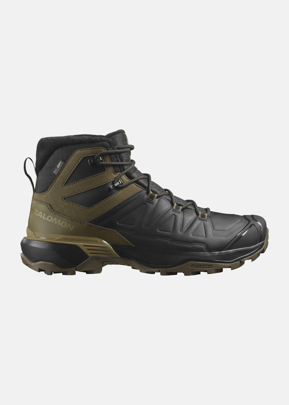 X ULTRA SNOWPILOT WP, Black/Military Olive/Gothic Ol, 41 1/3 (UK 7.5), Snowboots | Skor - Vinterskor - Snowboots | Padelspecialisterna