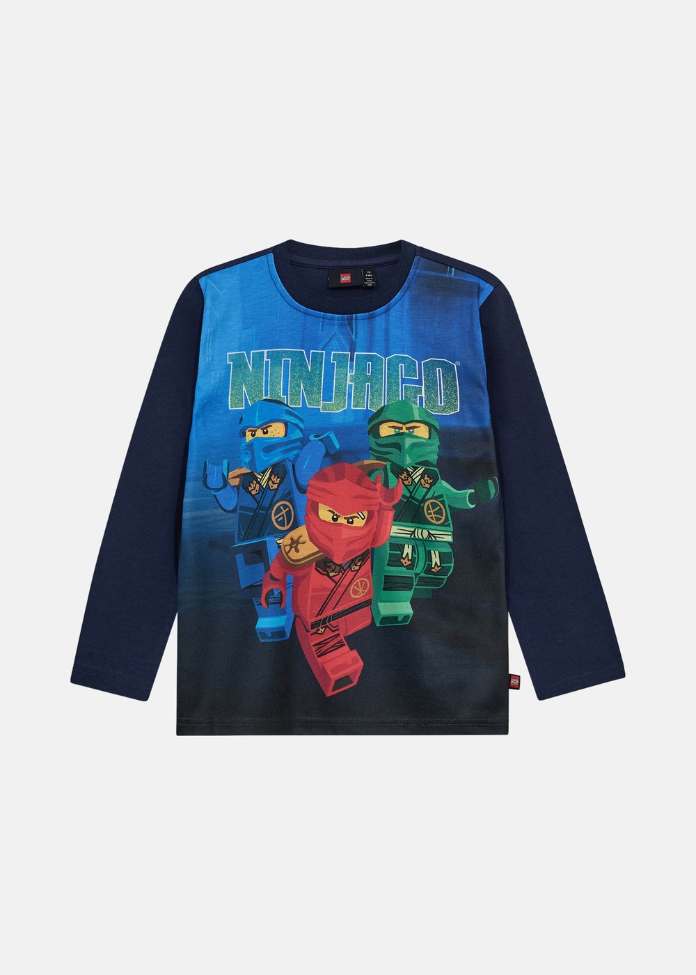 LWTAFFY 607 - T-SHIRT L/S, DARK NAVY, 110, T-shirts | Junior - Kläder - T-shirts | Padelspecialisterna