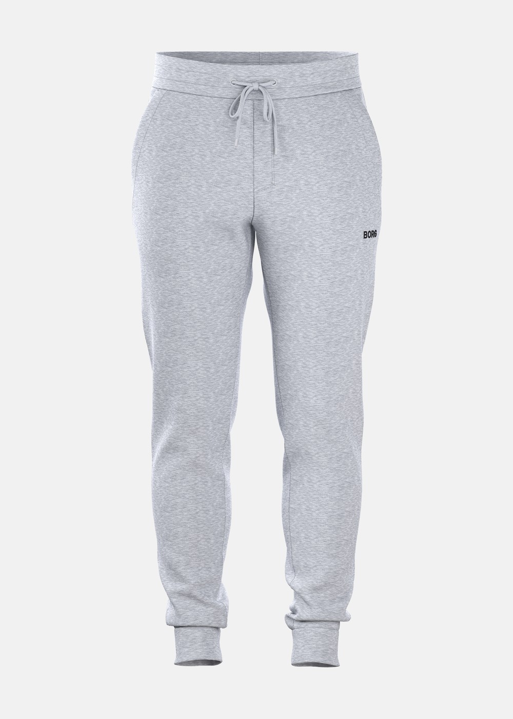 Borg Essential 4 Sweatpants, Light Grey Melange, S, Sweatpants | Herr - KlÀder - Byxor - Sweatpants | Padelspecialisterna