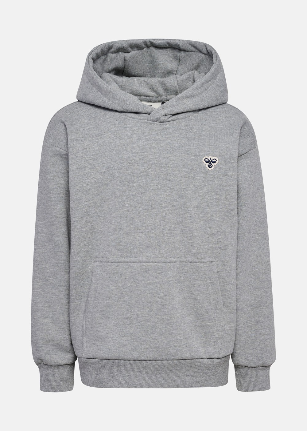Hmljr Loose Hoodie Bee, Grey Melange, 158/164, Hoodies | Junior - Kläder - Tröjor - Hoodies | Padelspecialisterna