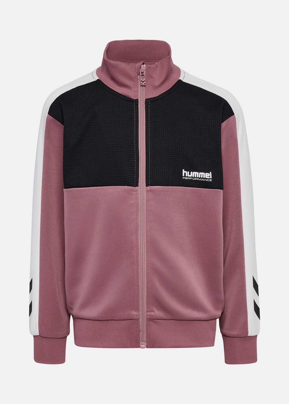 Hmljr Colorblock Tracksuit, Wistful Mauve, 140, Träningskläder | Junior - Aktivitet - Träningskläder | Padelspecialisterna