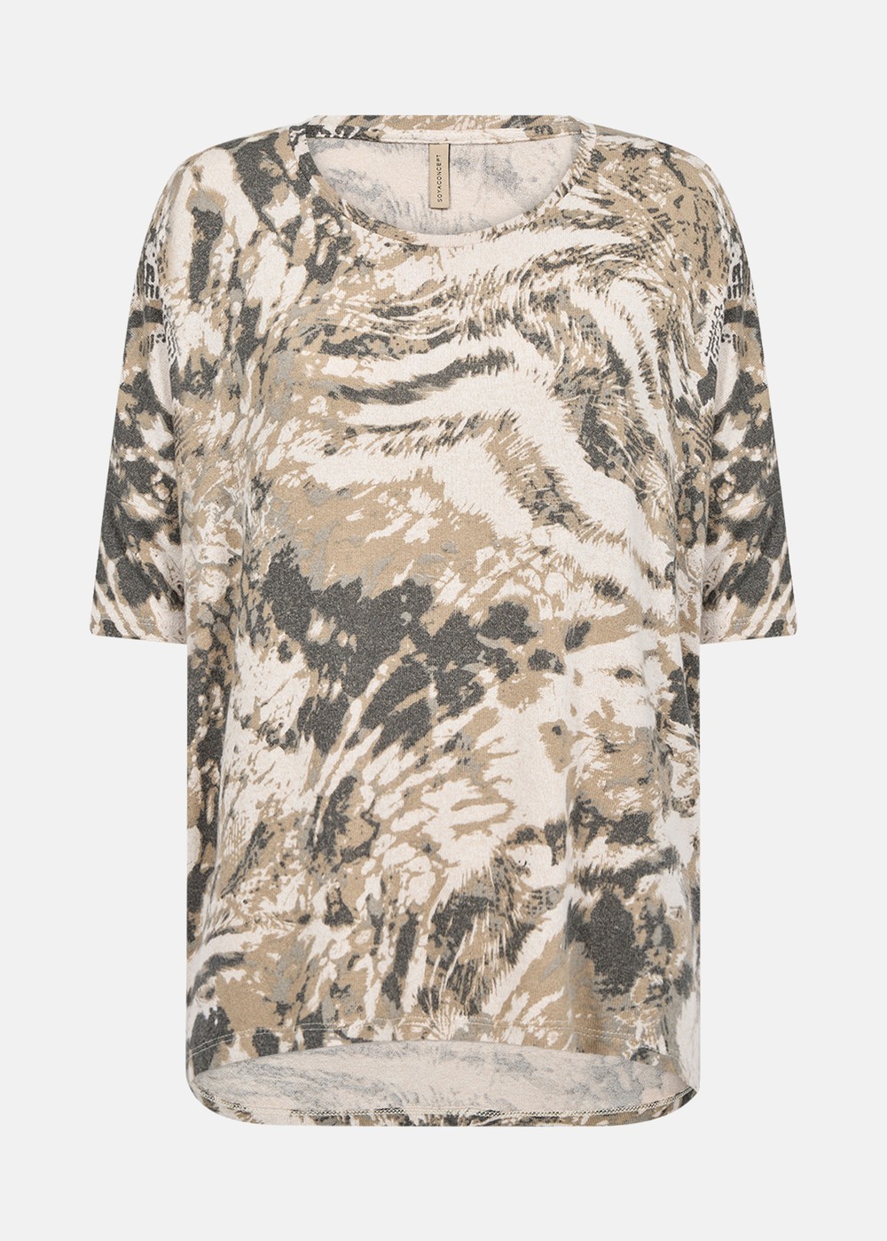 Sc-Biara Aop 140, Cream Melange Combi, S, T-Shirts | Dam - Kläder - T-shirts | Padelspecialisterna