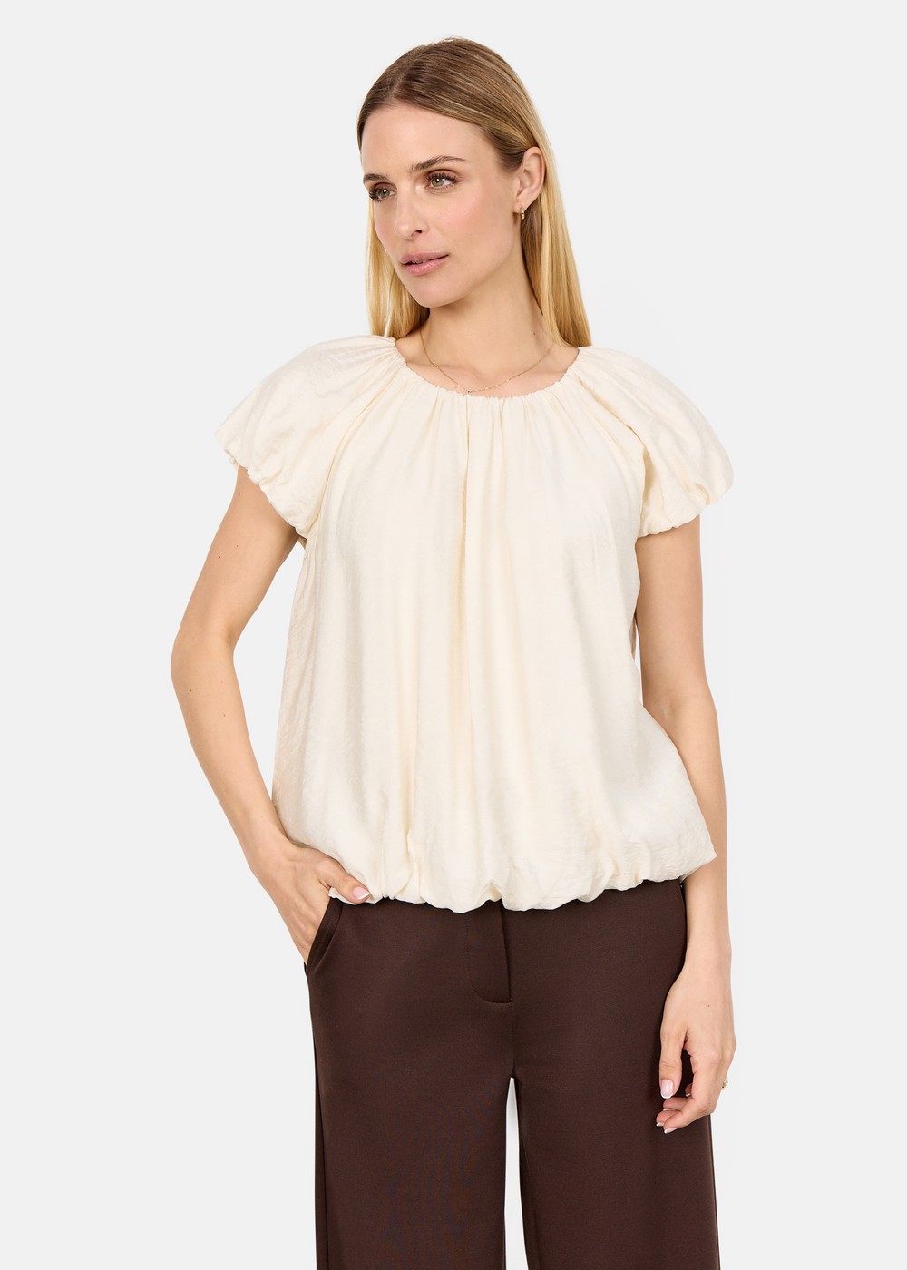 Sc-Sidra 1, Cream, 2xl, Kortärmade Skjortor | Mode - Skjortor - Kortärmade skjortor | Padelspecialisterna