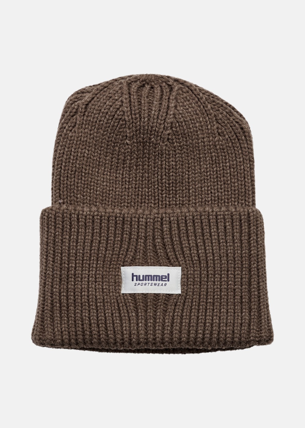 Hmljr Heavy Rib Knit Beanie, Peppercorn, Os Child, Pannband | Herr - Accessoarer - Mössor & Pannband | Padelspecialisterna