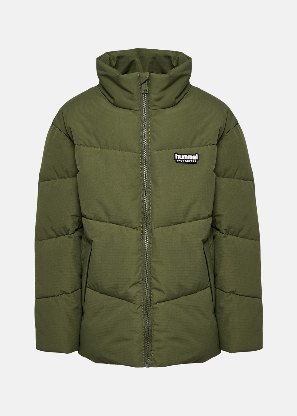 hmlJR PUFFER JACKET, WINTER MOSS, 164, Höstjackor | Junior - Kläder - Jackor - Höstjackor | Padelspecialisterna