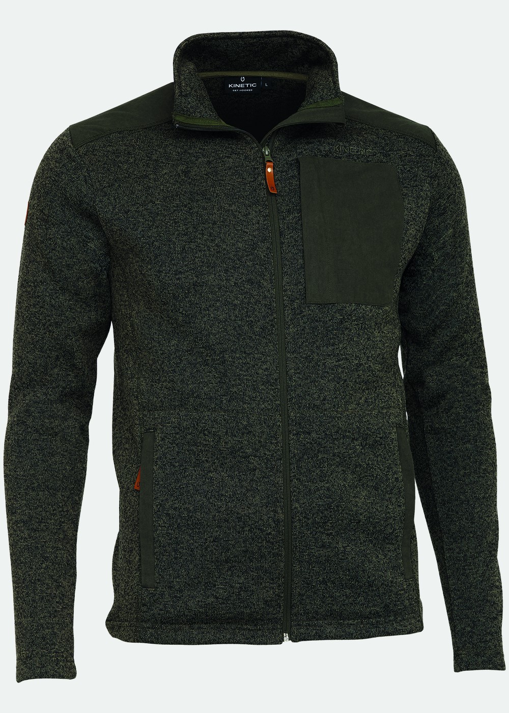 Kinetic Upland Knit, Olive, Xl, Höstjackor | Herr - Kläder - Jackor - Höstjackor | Padelspecialisterna