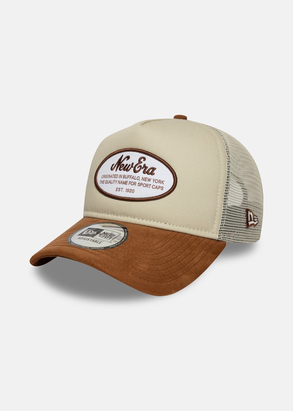 Oval Patch Suede Trucker Newe, Stndau, Onesize, Hattar | Dam - Accessoarer - Kepsar & Hattar | Padelspecialisterna