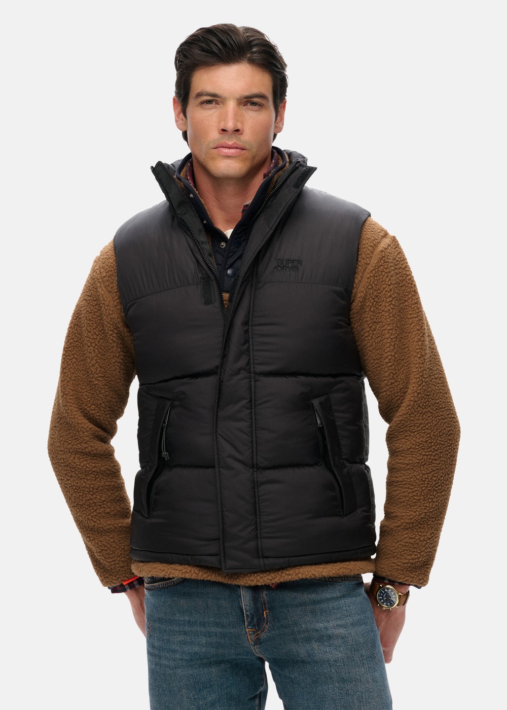 TECH PADDED GILET, Black, L, Västar | Herr - Kläder - Jackor - Västar | Padelspecialisterna