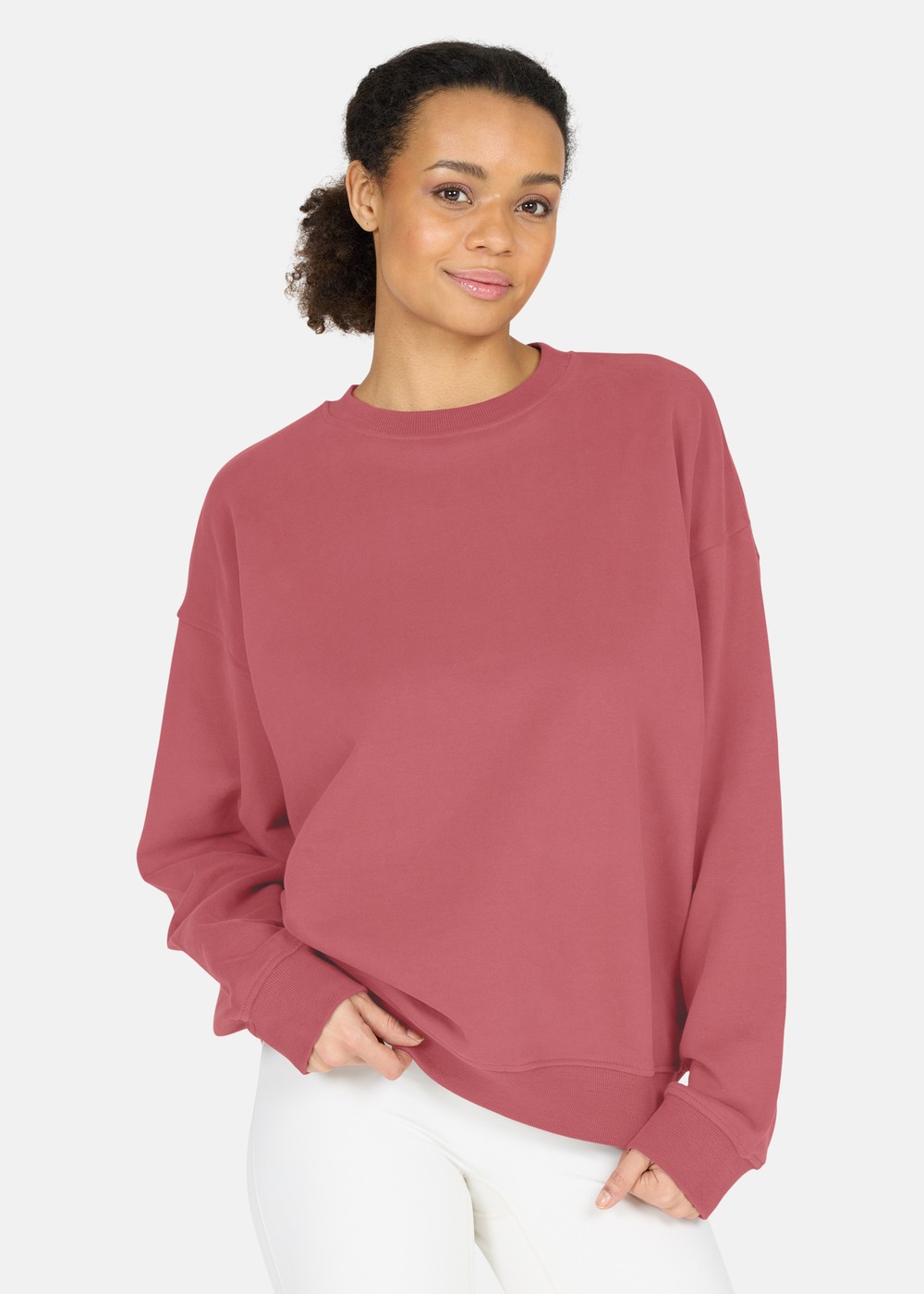 Cabell W Crew Neck, Roan Rouge, 40, Sweatshirts | Dam - KlÀder - Tröjor - Sweatshirts | Padelspecialisterna