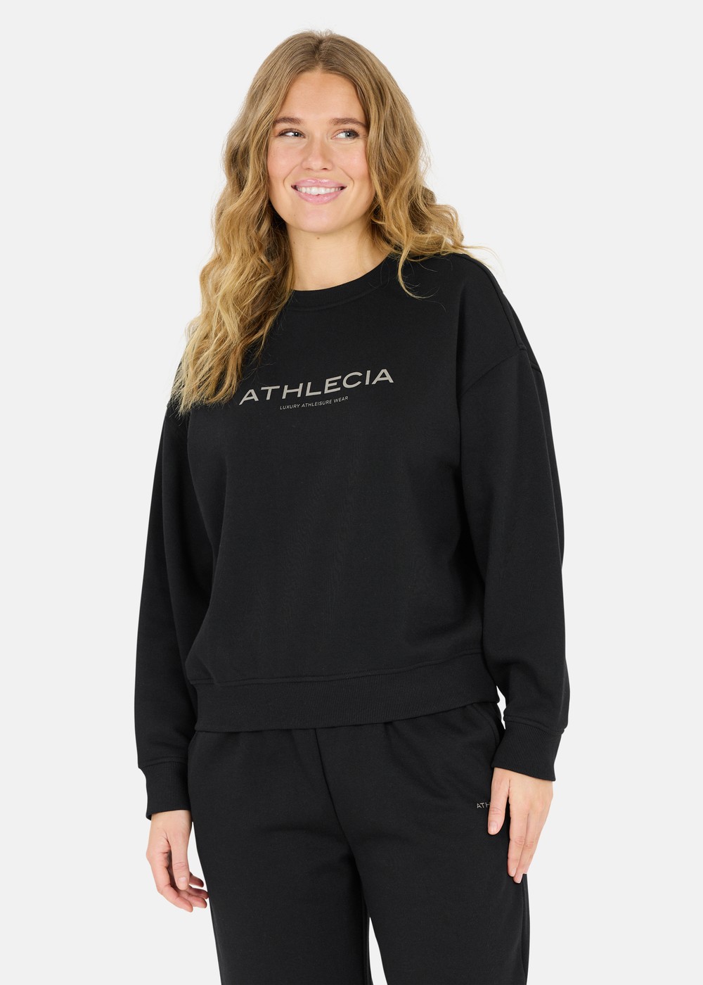 Atkins W Crew Neck, BLACK, 40, Löpartröjor | Dam - Aktivitet - Löparkläder - Löpartröjor | Padelspecialisterna