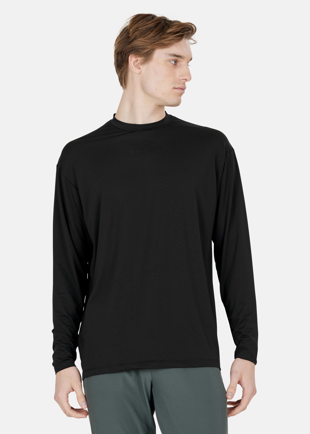 Roger V2 M Hyperstretch L/S Te, Black, L, Löpar t-shirts | Herr - Aktivitet - LöparklÀder - Löpar t-shirts | Padelspecialisterna