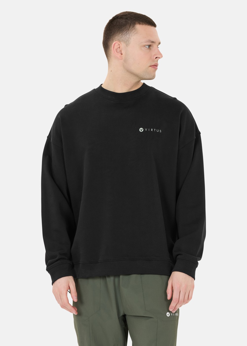 Kallan M Crew Neck, BLACK, M, Sweatshirts | Herr - Kläder - Tröjor - Sweatshirts | Padelspecialisterna