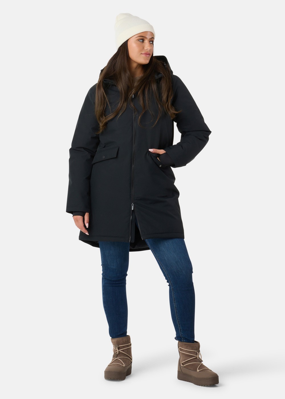 Oslo Parka W, Black, 34, Vinterjackor | Dam - Kläder - Jackor - Vinterjackor | Padelspecialisterna