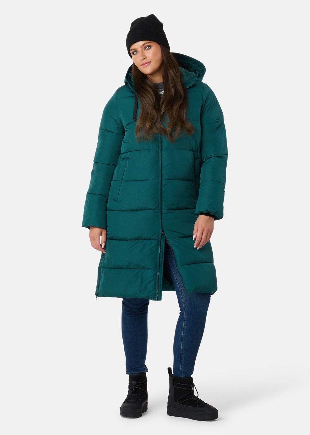 Hampton Puffy Parka W, Emerald Green, 48, Vinterjackor | Dam - Kläder - Jackor - Vinterjackor | Padelspecialisterna
