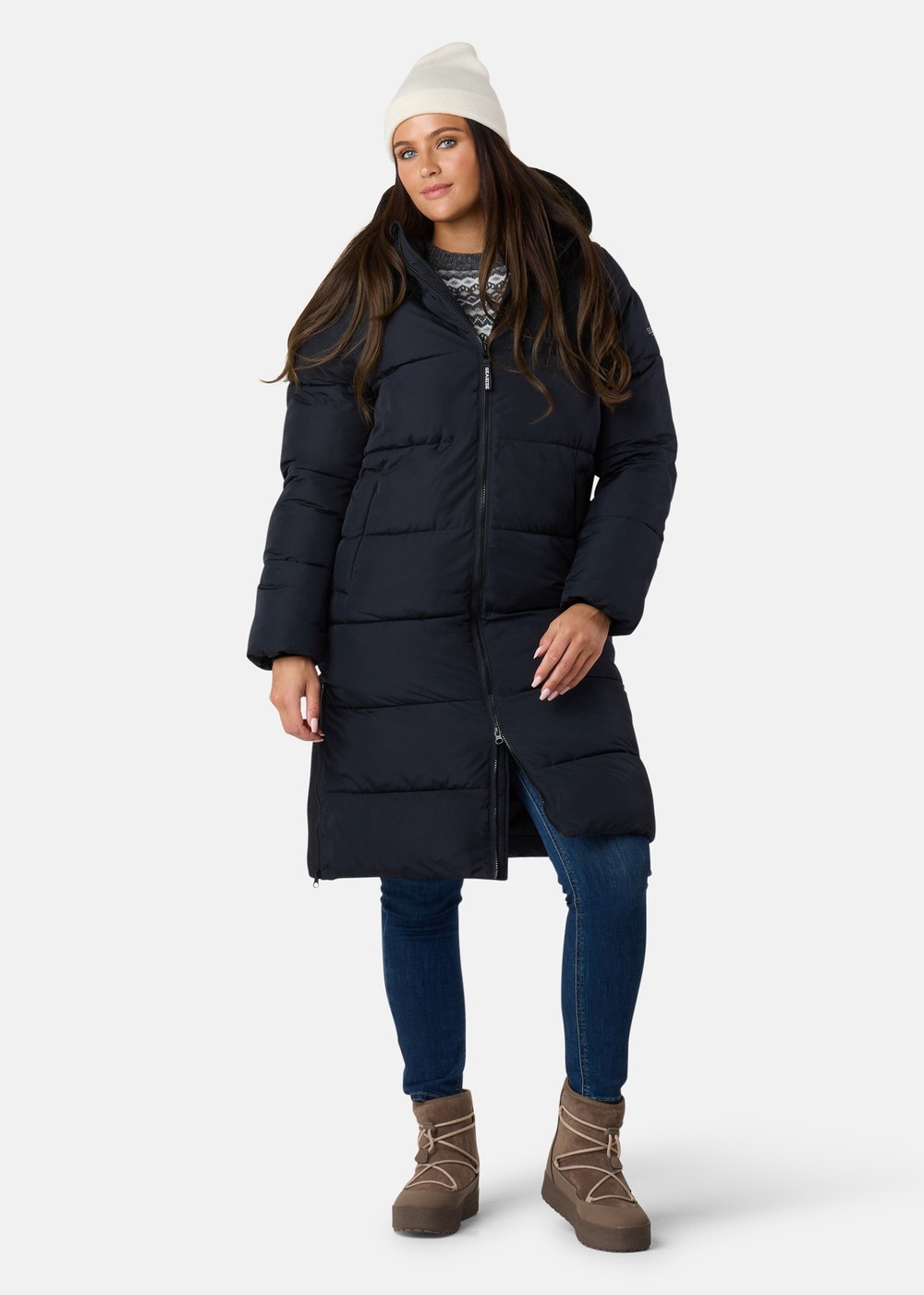 Hampton Puffy Parka W, Black, 50, Vinterjackor | Dam - Kläder - Jackor - Vinterjackor | Padelspecialisterna