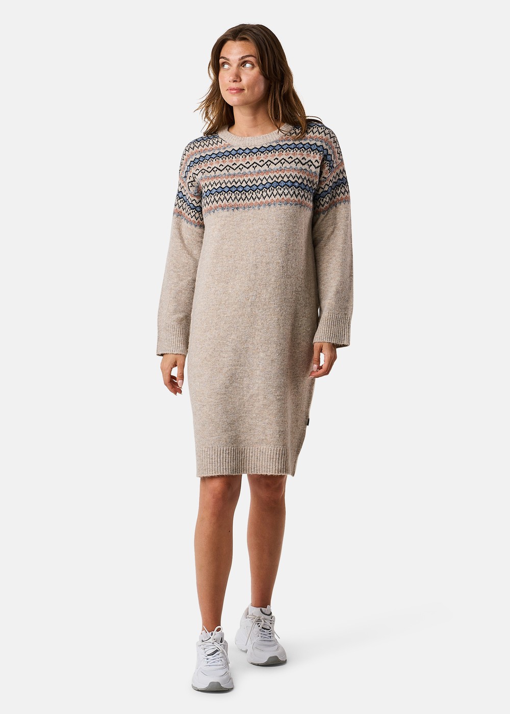 Hampton Knit Dress W, Beige, 38, Klänningar | Dam - Kläder - Klänningar | Padelspecialisterna