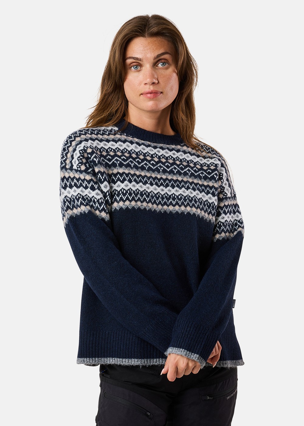Hampton Knit W, Navy, 40, Stickat | Dam - Kläder - Tröjor - Stickat | Padelspecialisterna