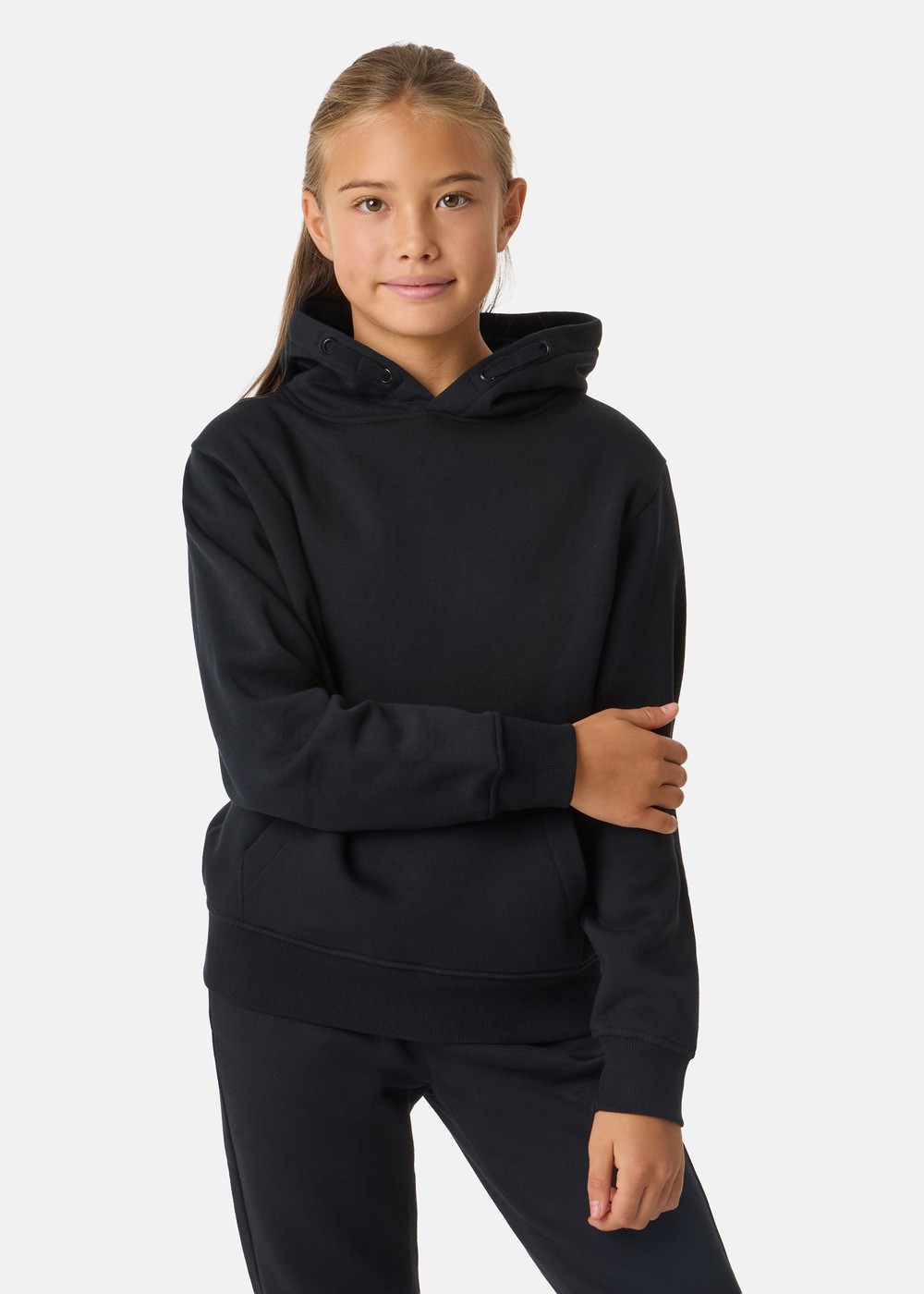 College Hood JR, BLACK, 140, Hoodies | Junior - Kläder - Tröjor - Hoodies | Padelspecialisterna