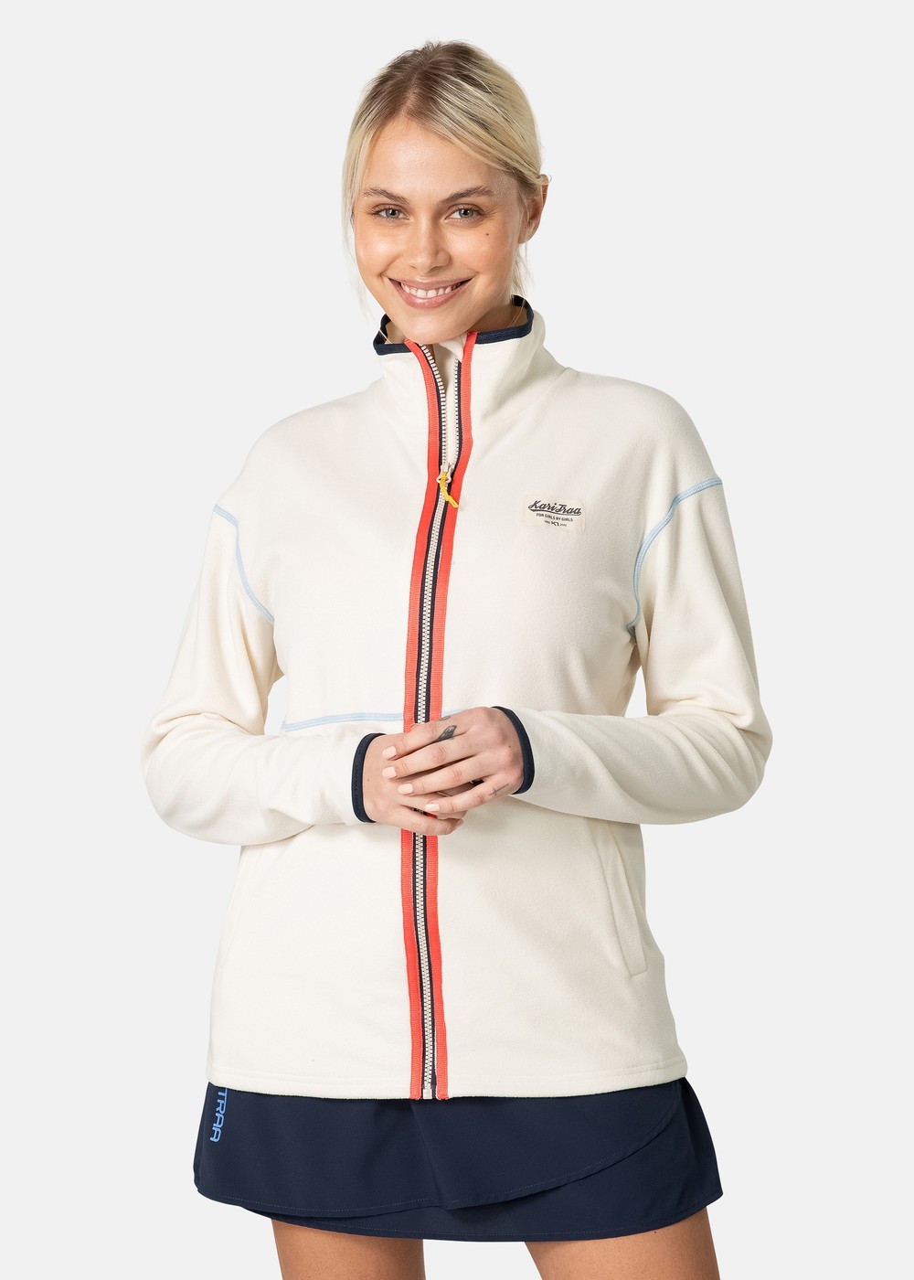 Gracie Midlayer, Light Beige, Xl, Tröjor | Dam - Aktivitet - Outdoorkläder - Tröjor | Padelspecialisterna