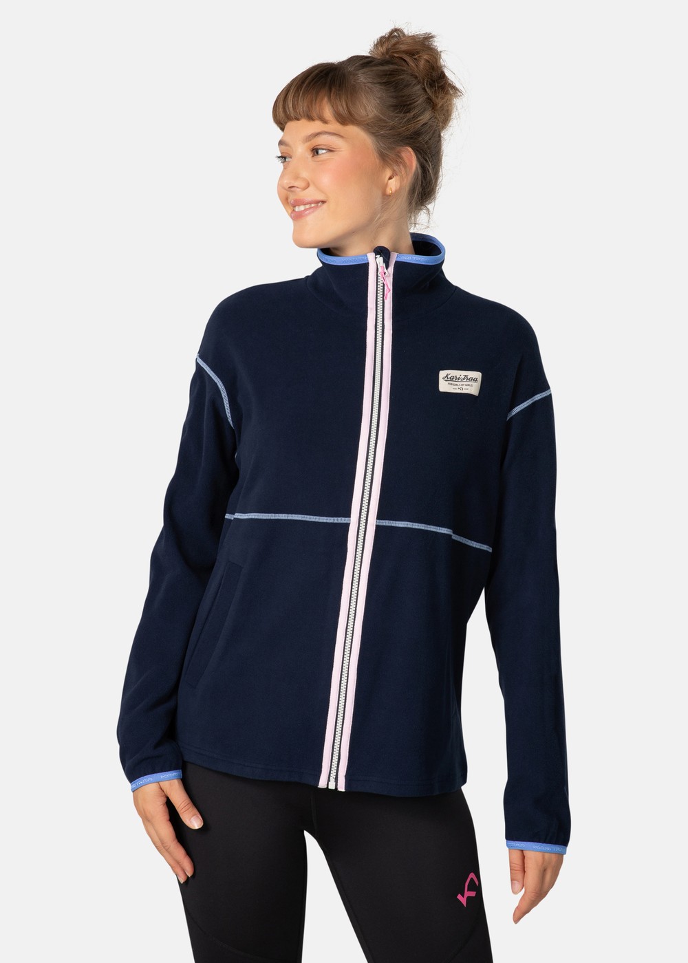 Gracie Midlayer, Dark Navy Blue, S, Tröjor | Dam - Aktivitet - Outdoorkläder - Tröjor | Padelspecialisterna