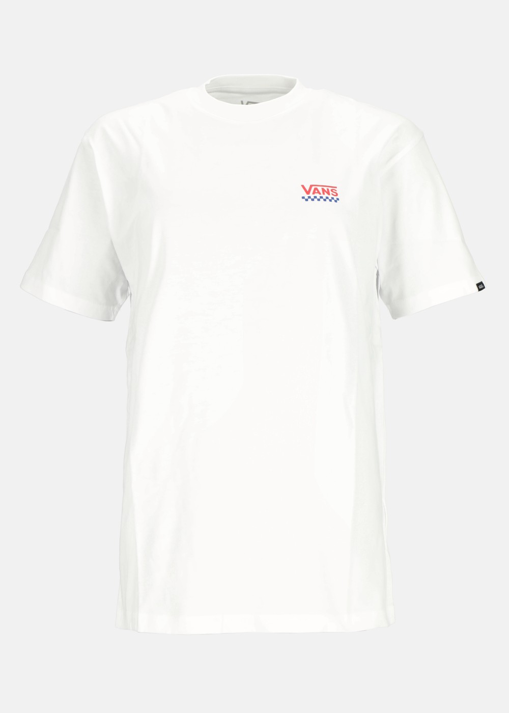 Left Chest Logo Ii Ss, White/Racing Red, L, T-Shirts | Herr - Kläder - T-shirts | Padelspecialisterna