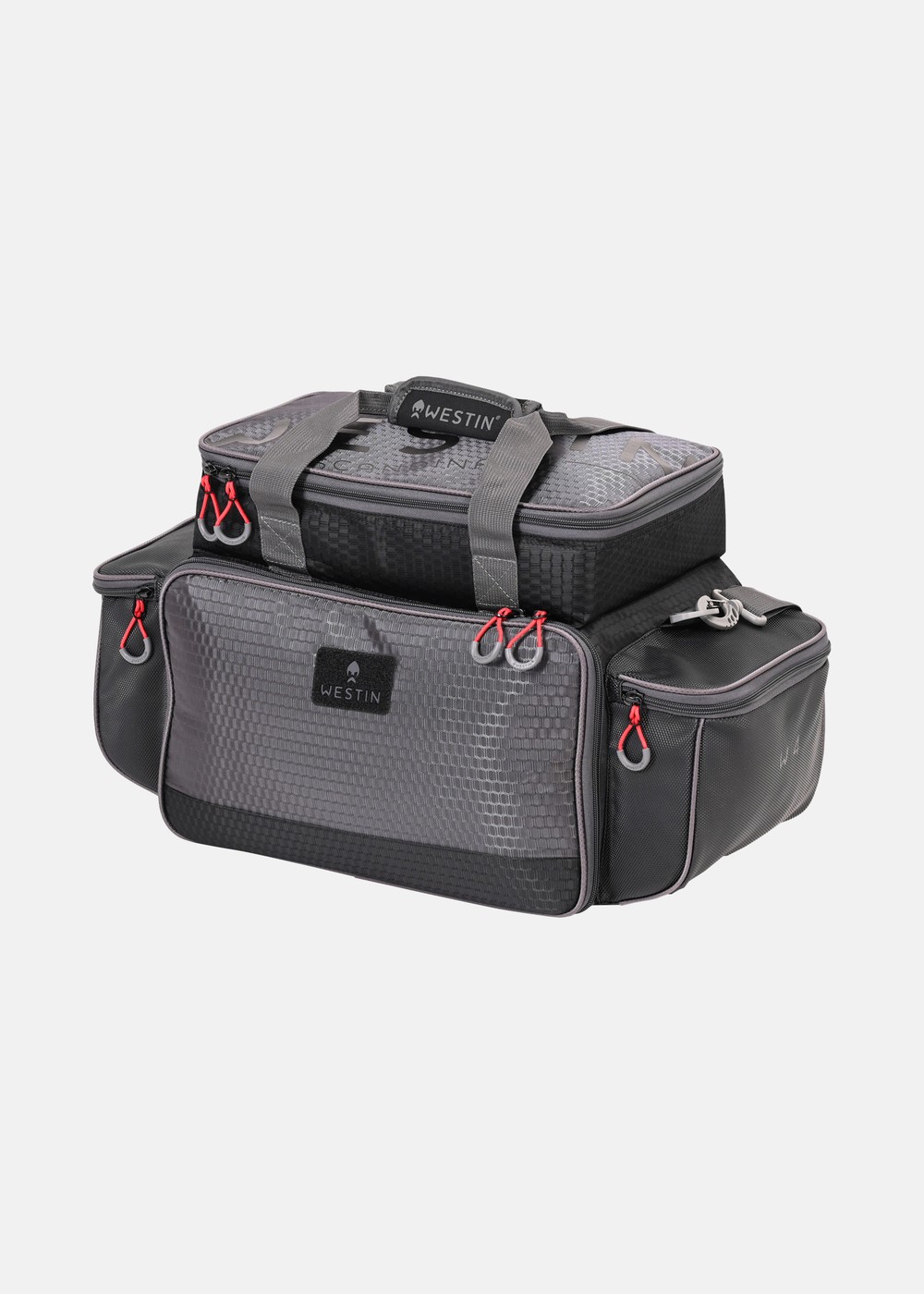 W4 P&T Master Bag 5 Boxes Larg, Titanium Black, L, Verktyg Och Tillbehör | Sport & aktivitet - Fiske - Verktyg och tillbehör | Padelspecialisterna