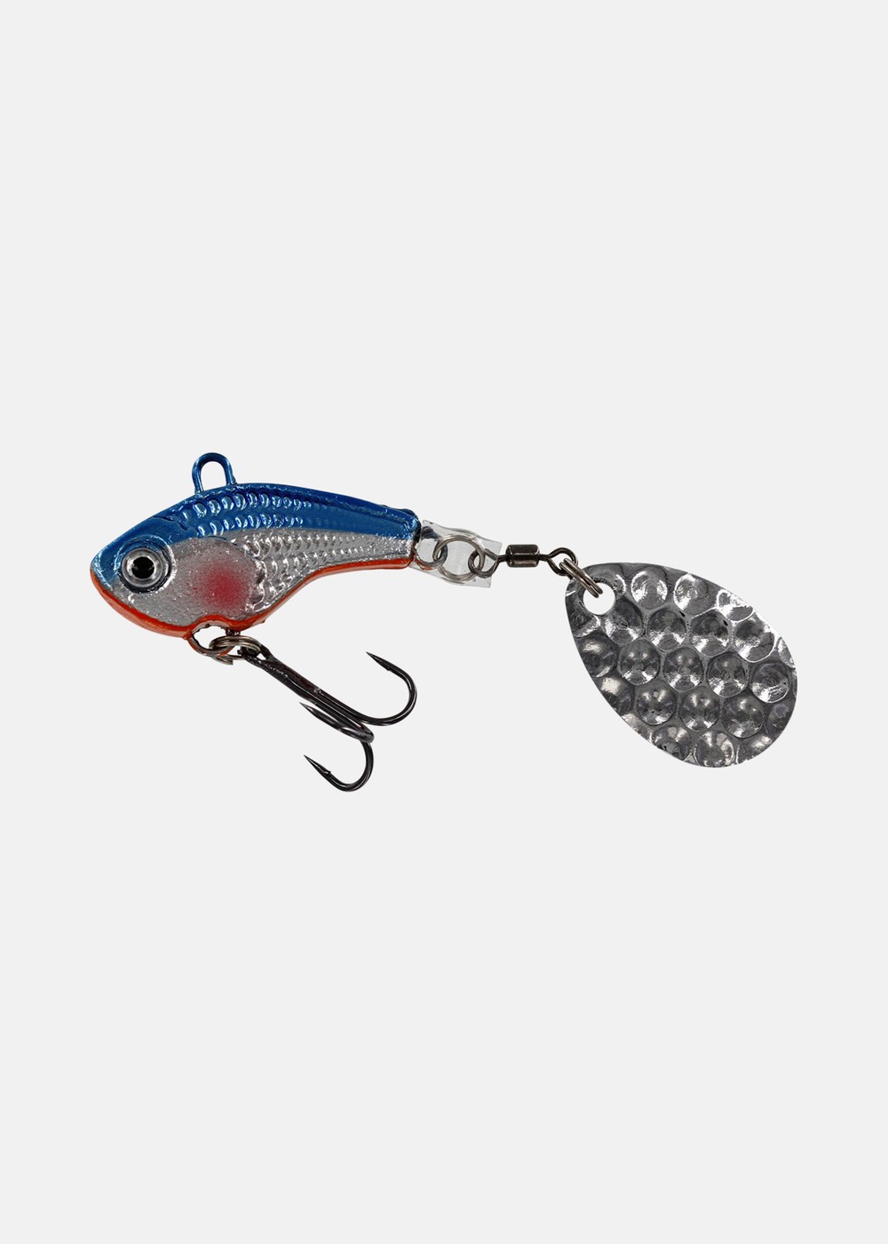 Kinetic Imp Tail Spin, Blue/Silver, 11, Vibrationsbeten | Sport & aktivitet - Fiske - Fiskedrag - Spinnare & Vibrationsbeten | Padelspecialisterna