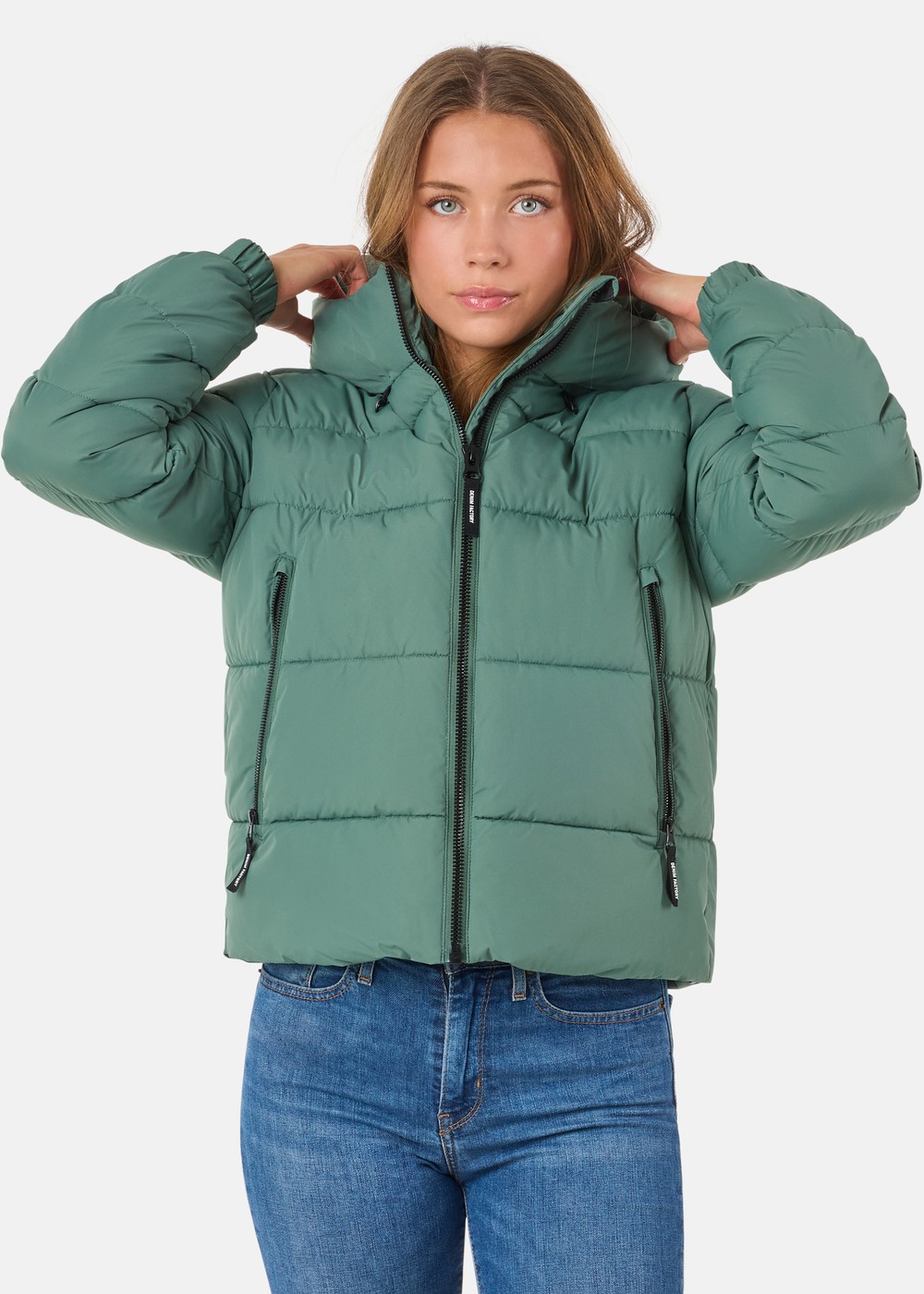 Tokyo Puffy Jacket W, Faded Teal Green, 40, Softshelljackor | Dam - Kläder - Jackor - Softshelljackor | Padelspecialisterna