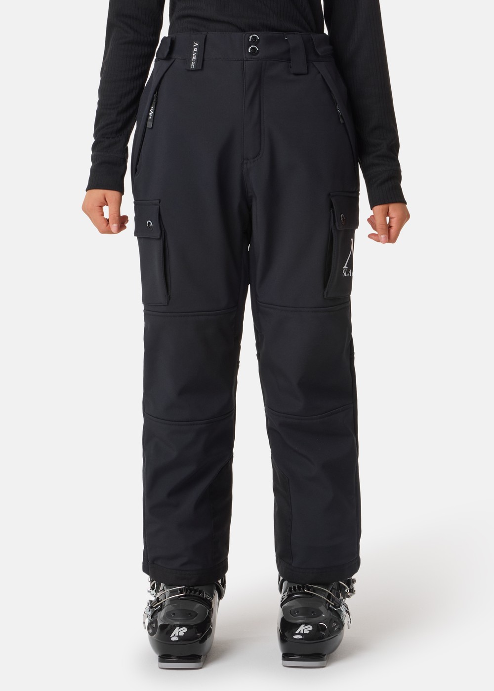 Colorado Softshell Cargo Pants II JR, BLACK, 150, Överdragsbyxor | Junior - Kläder - Byxor - Överdragsbyxor | Padelspecialisterna
