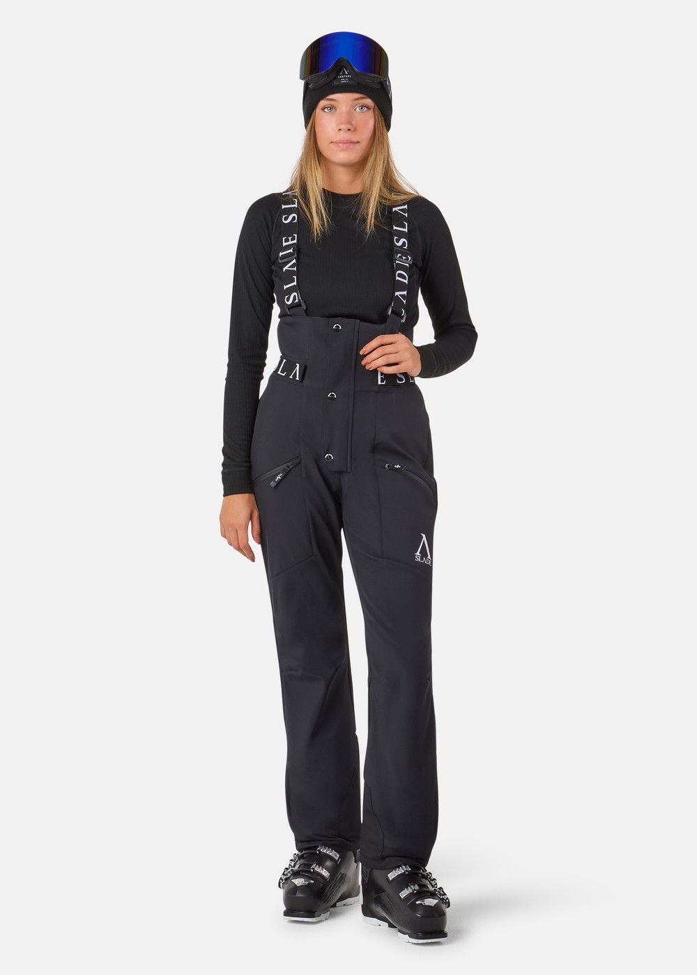 Colorado Softshell Bib Pant W, BLACK, 46, Överdragsbyxor | Dam - Kläder - Byxor - Överdragsbyxor | Padelspecialisterna