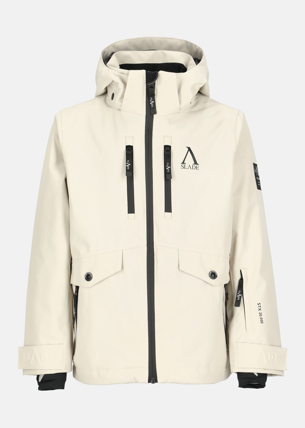Aspen Shell Jacket JR, SAND, 150, Skidkläder | Sport & aktivitet - Sporter - Alpin skidåkning - Skidkläder | Padelspecialisterna