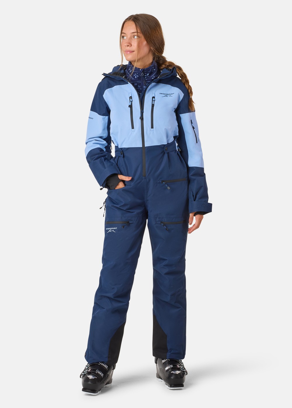 Freeride Skisuit II W, Dusty Blue/Midnight Navy, 36, Skidkläder | Sport & aktivitet - Sporter - Alpin skidåkning - Skidkläder | Padelspecialisterna