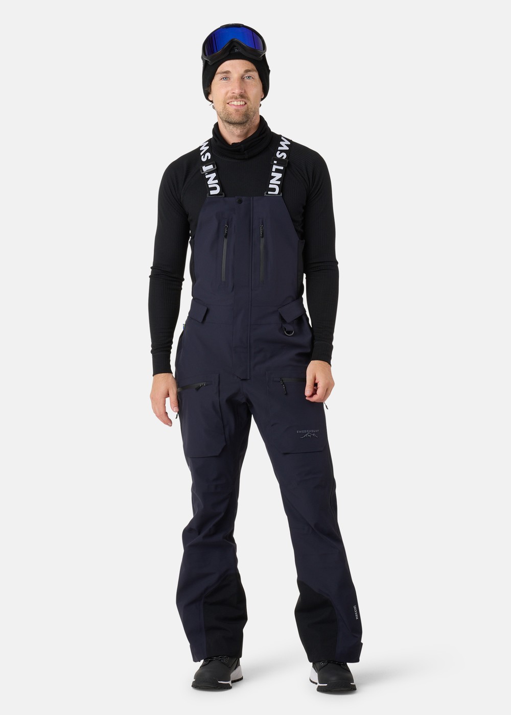 Lofoten 3L Shell Bib Pants II, Dk. Navy, S, Skidbyxor | Sport & aktivitet - Sporter - Alpin skidåkning - Skidbyxor | Padelspecialisterna