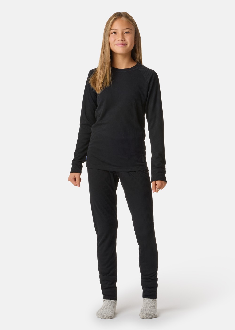 Nordic Active Base Layer Set JR II, BLACK, 120, Funktionsunderställ | Sport & aktivitet - Friluftsliv - Vandringskläder - Underställ - Funktionsunderställ | Padelspecialisterna